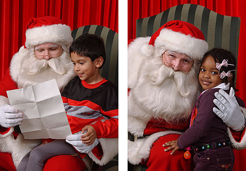 Santa, Kids Event Photography